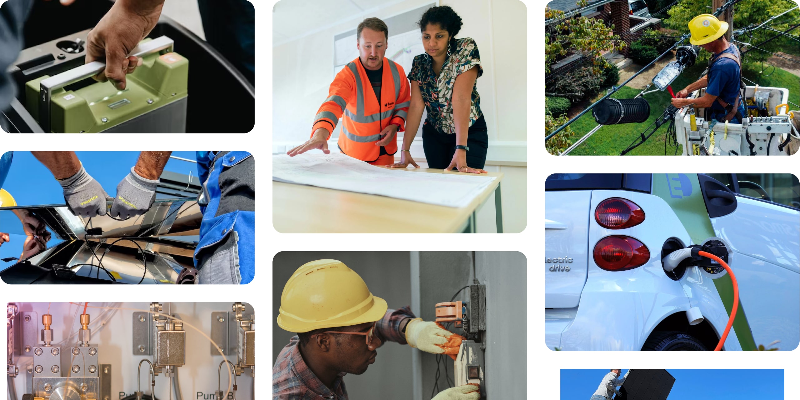 The people doing the work of electrification